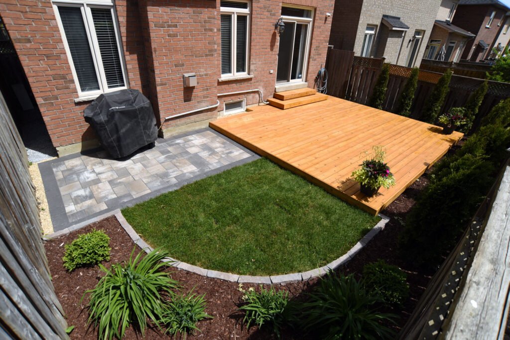 Renew a whole backyard