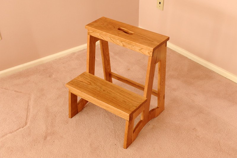 Cherry Step Stool
