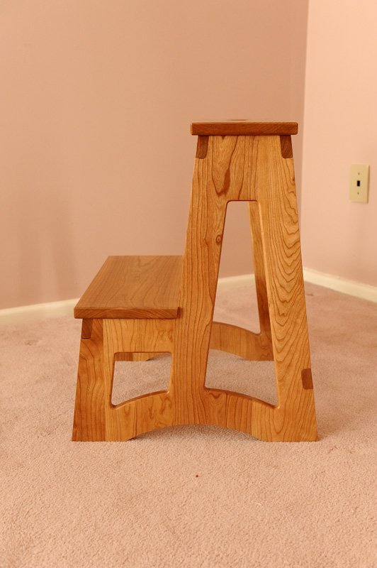 Cherry Step Stool