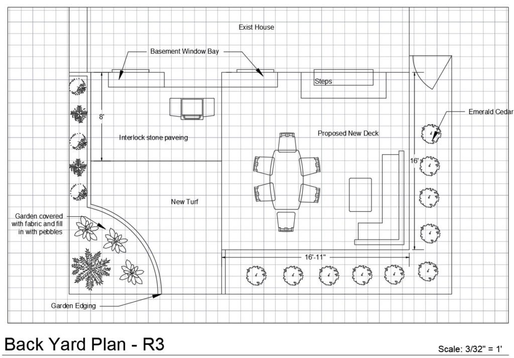 Renew a whole backyard