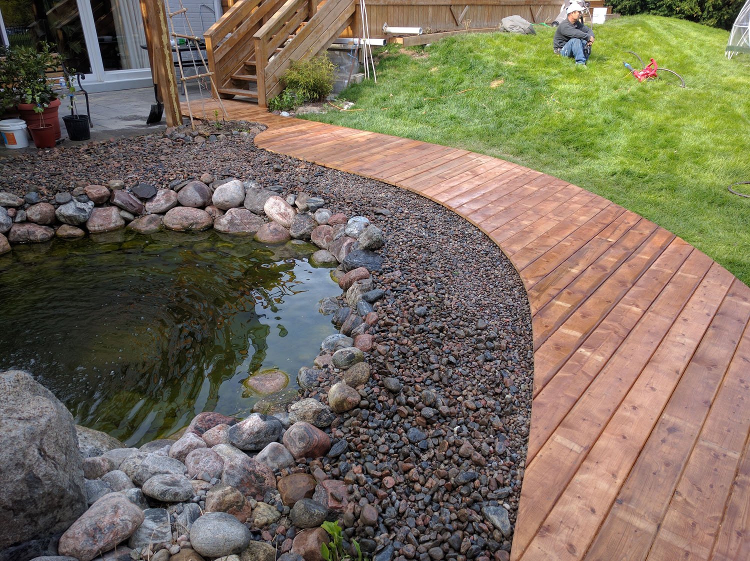 Patio or Deck? Make curve shapes!