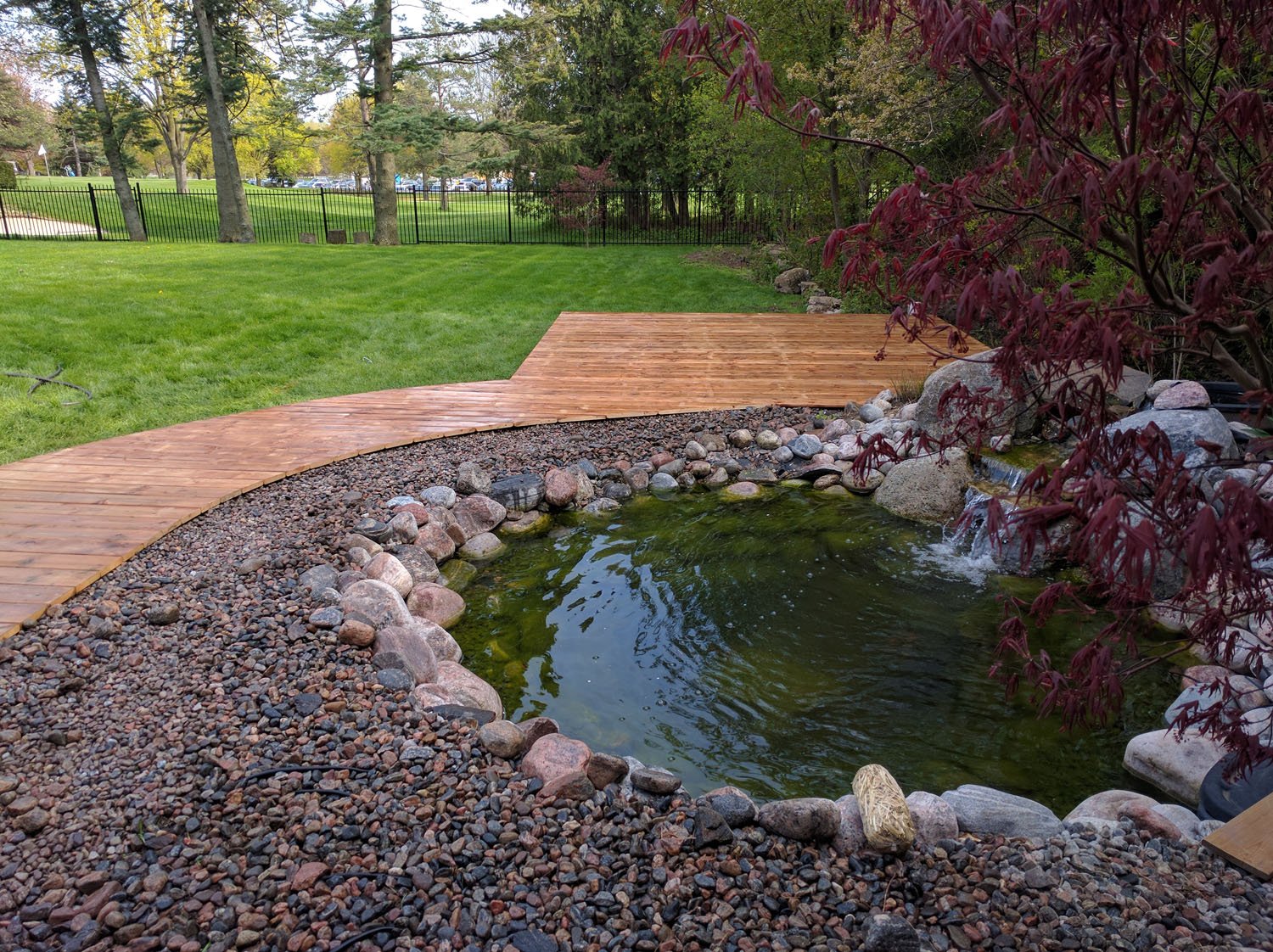 Patio or Deck? Make curve shapes!