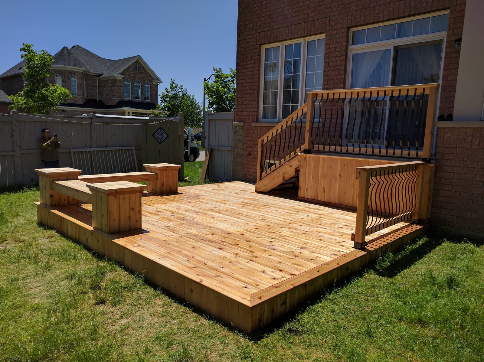 Small and decent deck