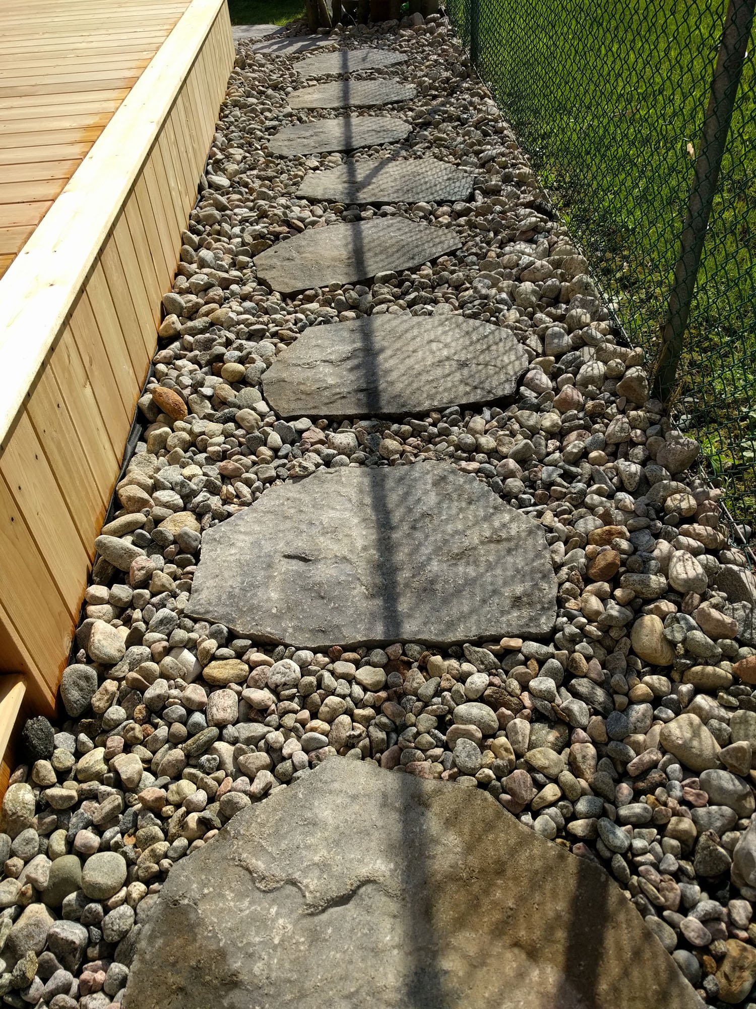 Painting Lady’s Backyard