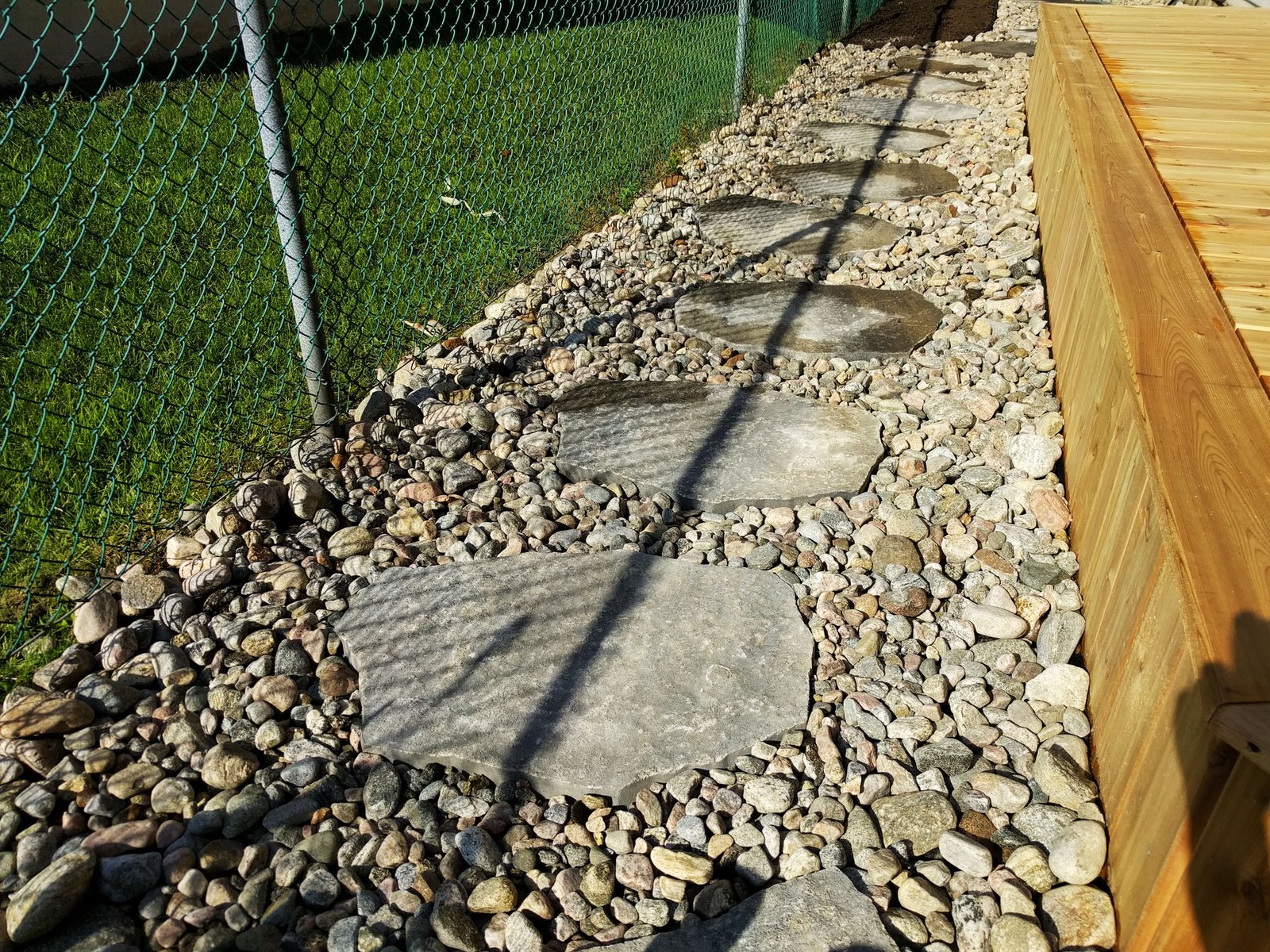 Painting Lady’s Backyard