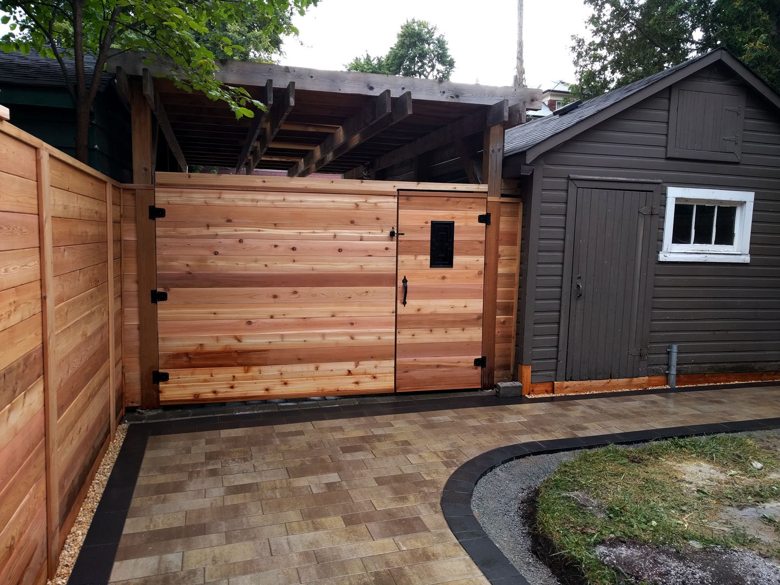 Solution of whole backyard in Toronto Downtown