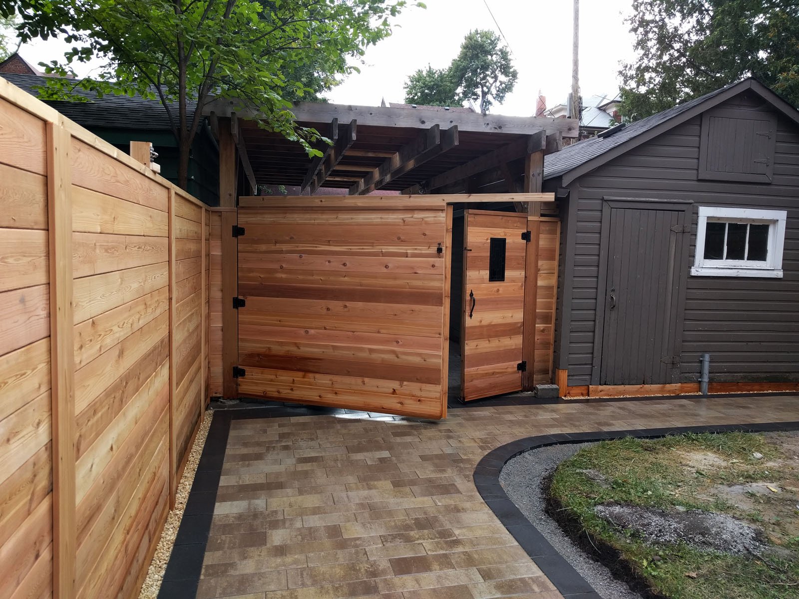 Solution of whole backyard in Toronto Downtown