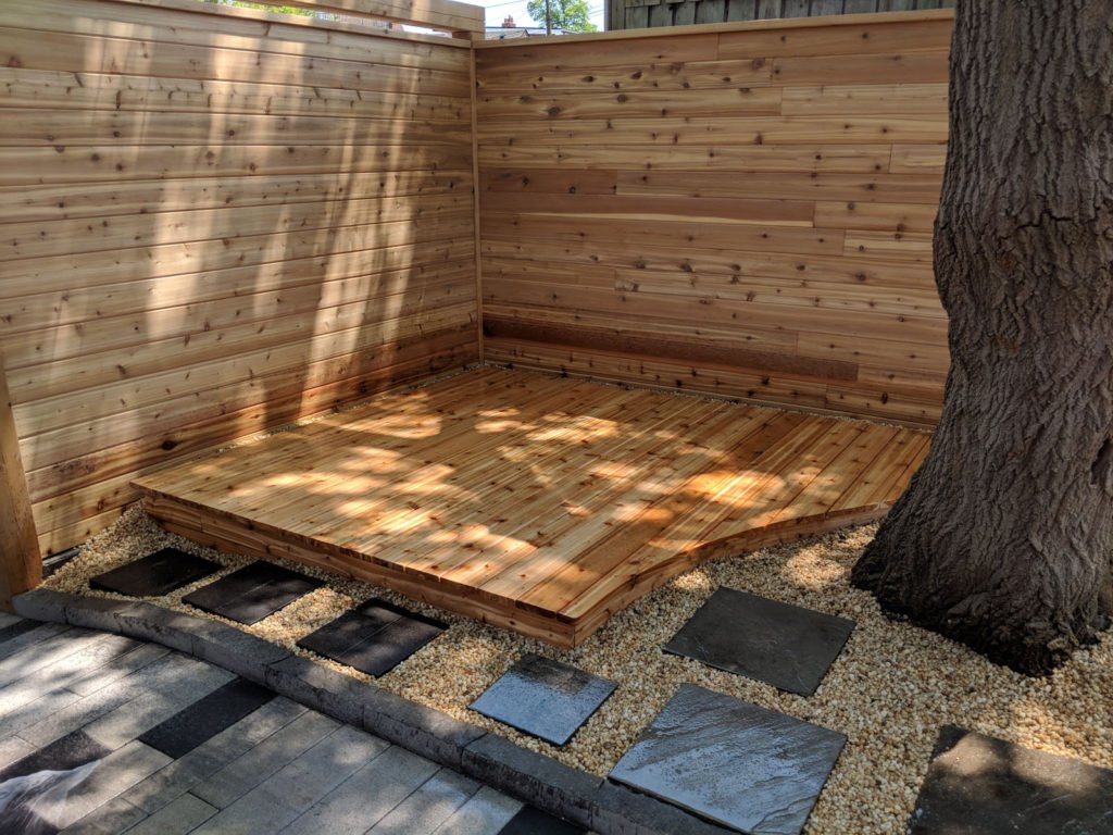 Another brand new back yard at Toronto Downtown