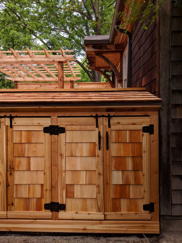 Can I have a storage in my deck, and it’s not under the decking?