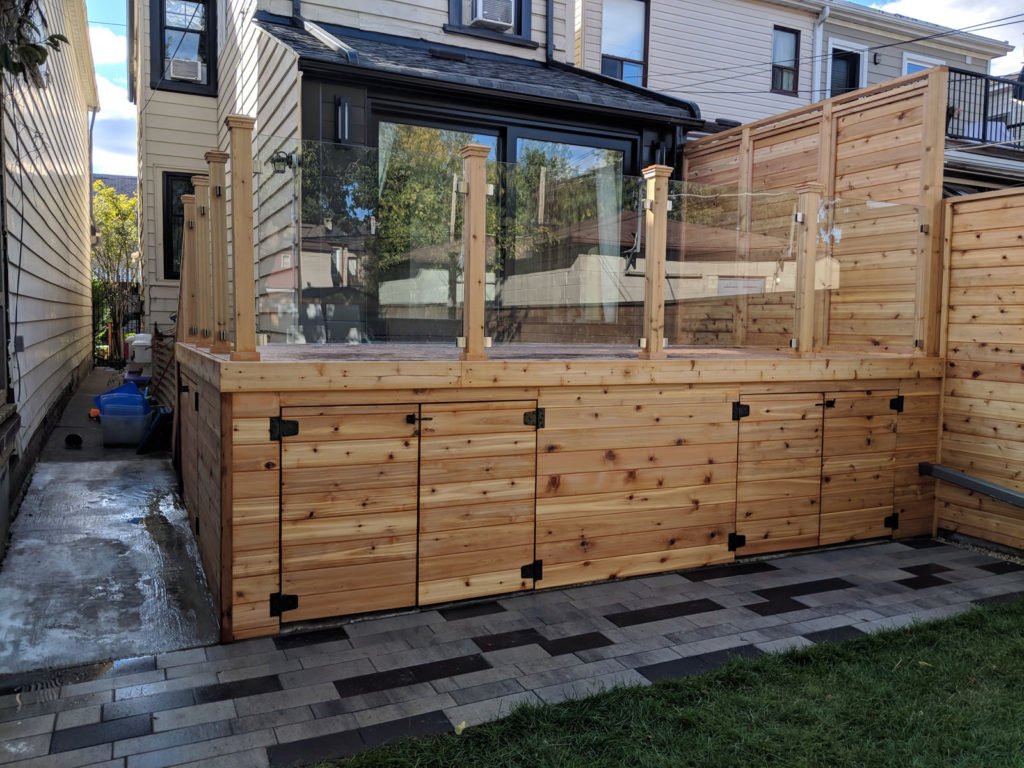 Another brand new back yard at Toronto Downtown