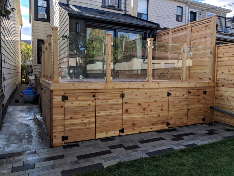 Another brand new back yard at Toronto Downtown