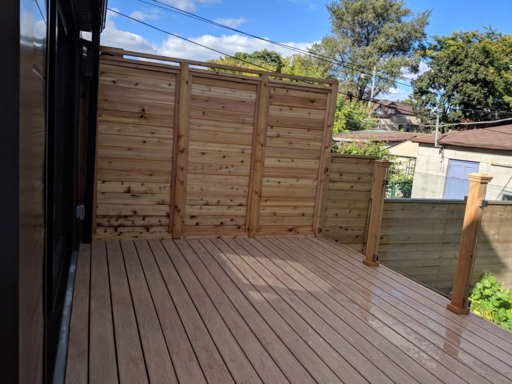 Another brand new back yard at Toronto Downtown