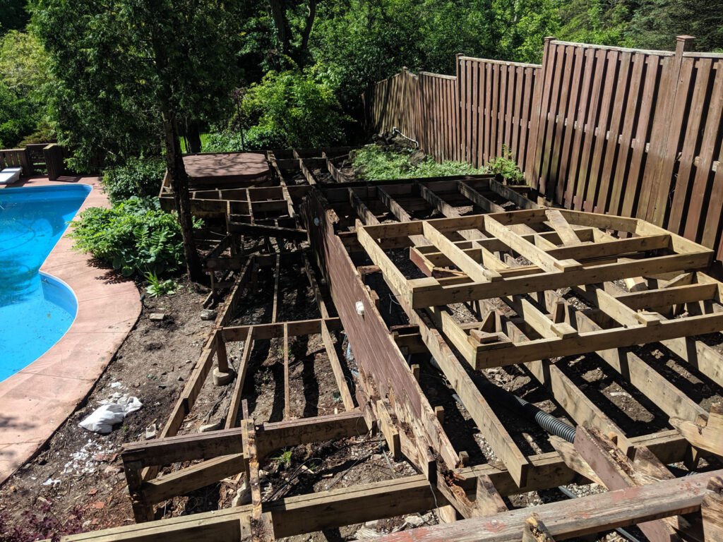 Remodel a deck