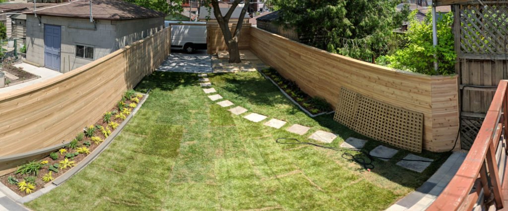 Another brand new back yard at Toronto Downtown