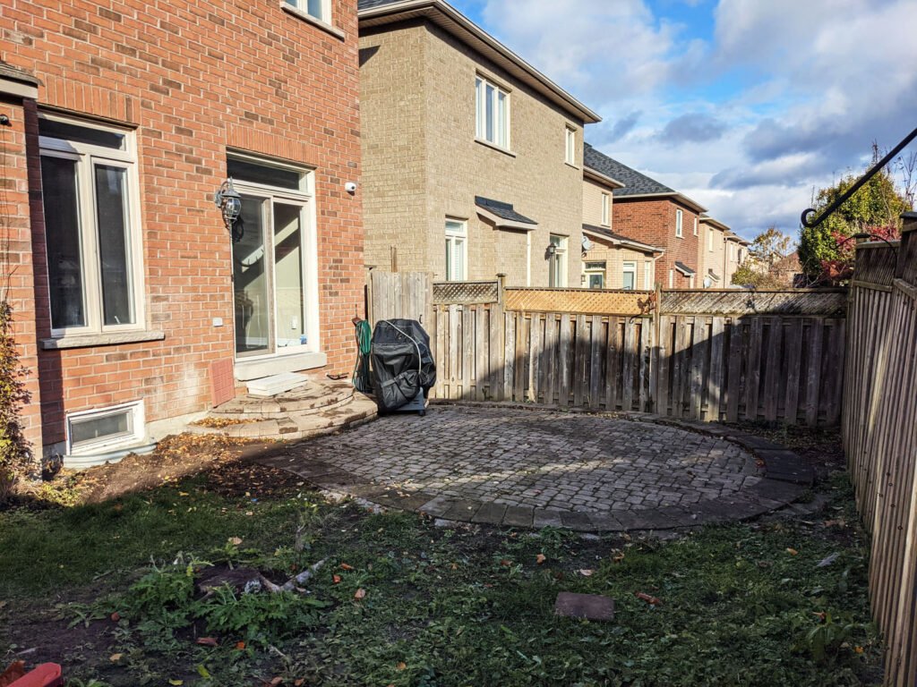 Renew a whole backyard